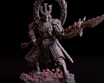 3d printing files,digital print files,3d samurai figure,3d warrior model,3d printable stl,stl for print,3d printer files,3d samurai warrior