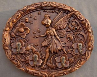 3D Fairy Relief Model, CNC Router Cutting File (STL)