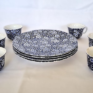 Burleigh Calico Plate - Etsy