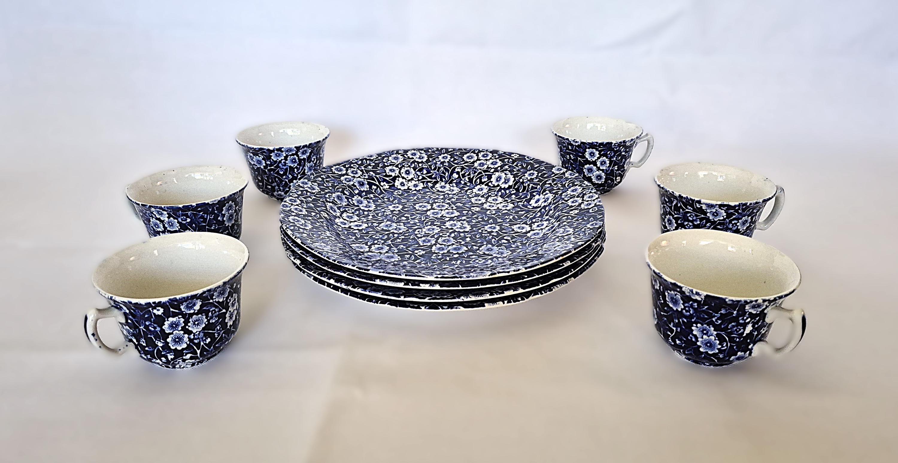 Burleigh Calico Plates - Etsy