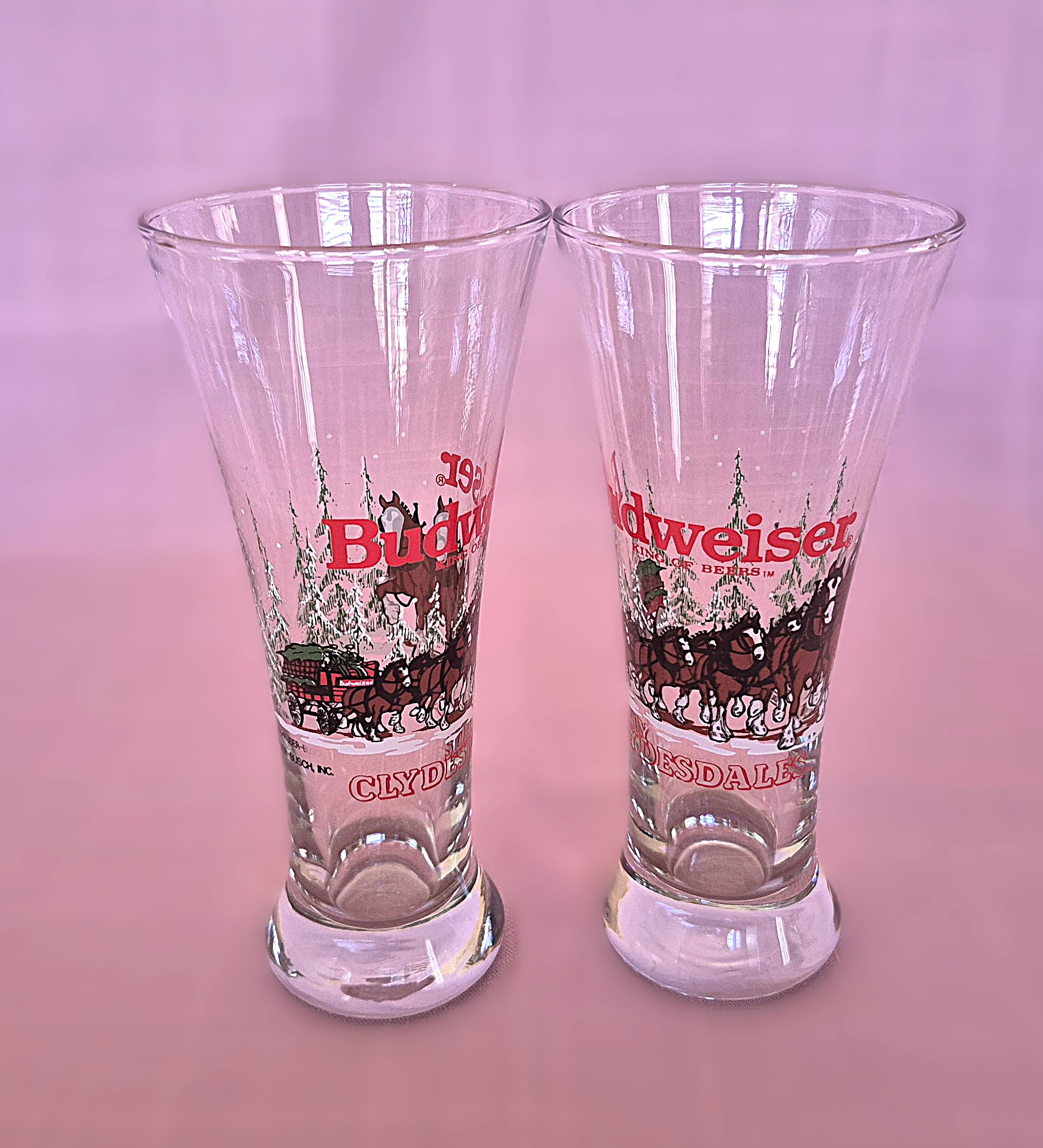 Vintage Budweiser Glass - Etsy - Page 6