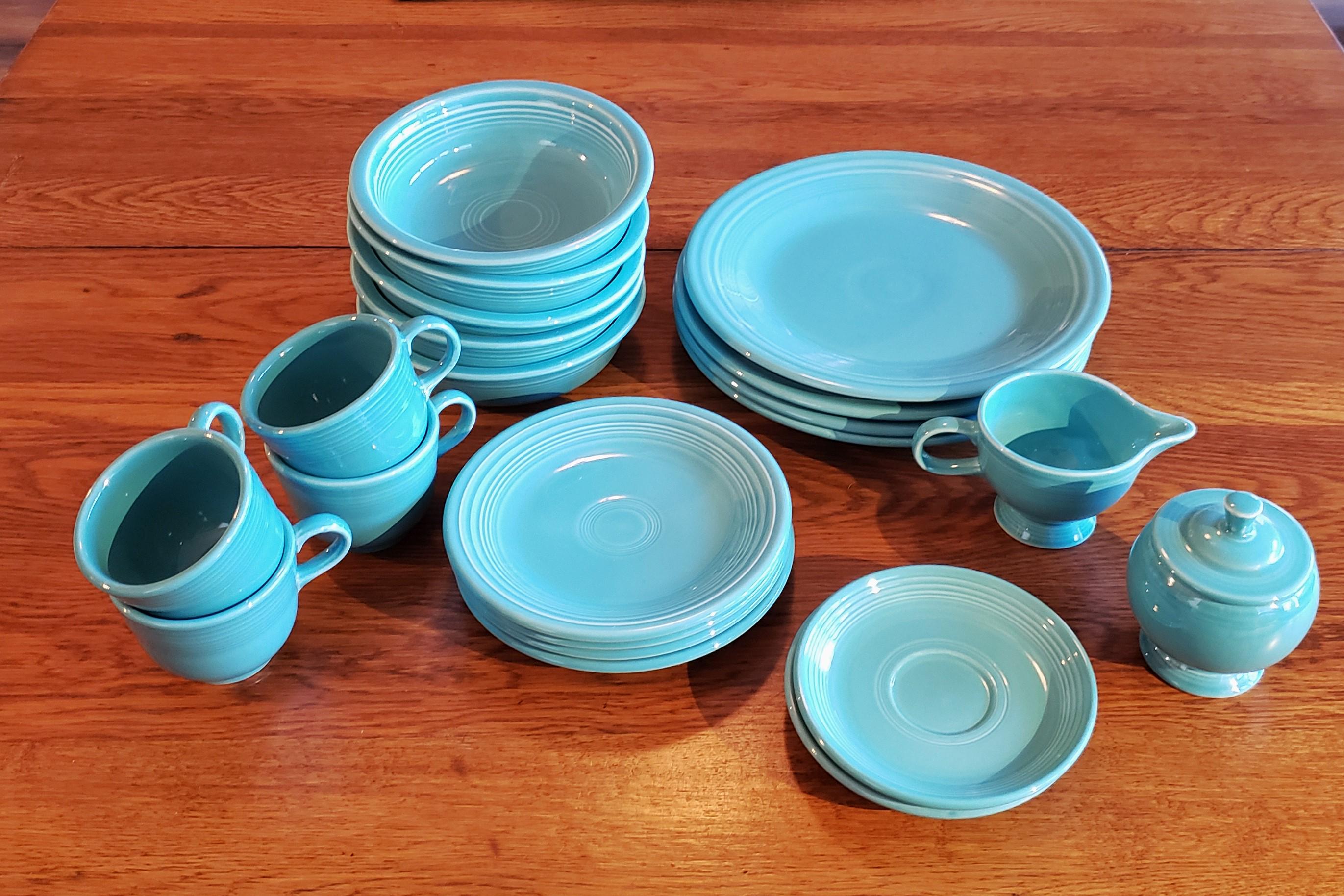 Turquoise Dinnerware