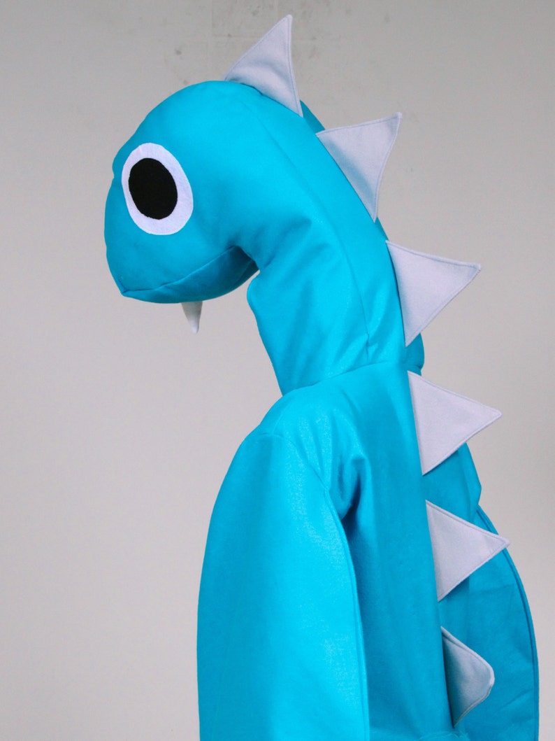 Adult Loch Ness Sea Monster Halloween Nessie Costume Custom Size image 5