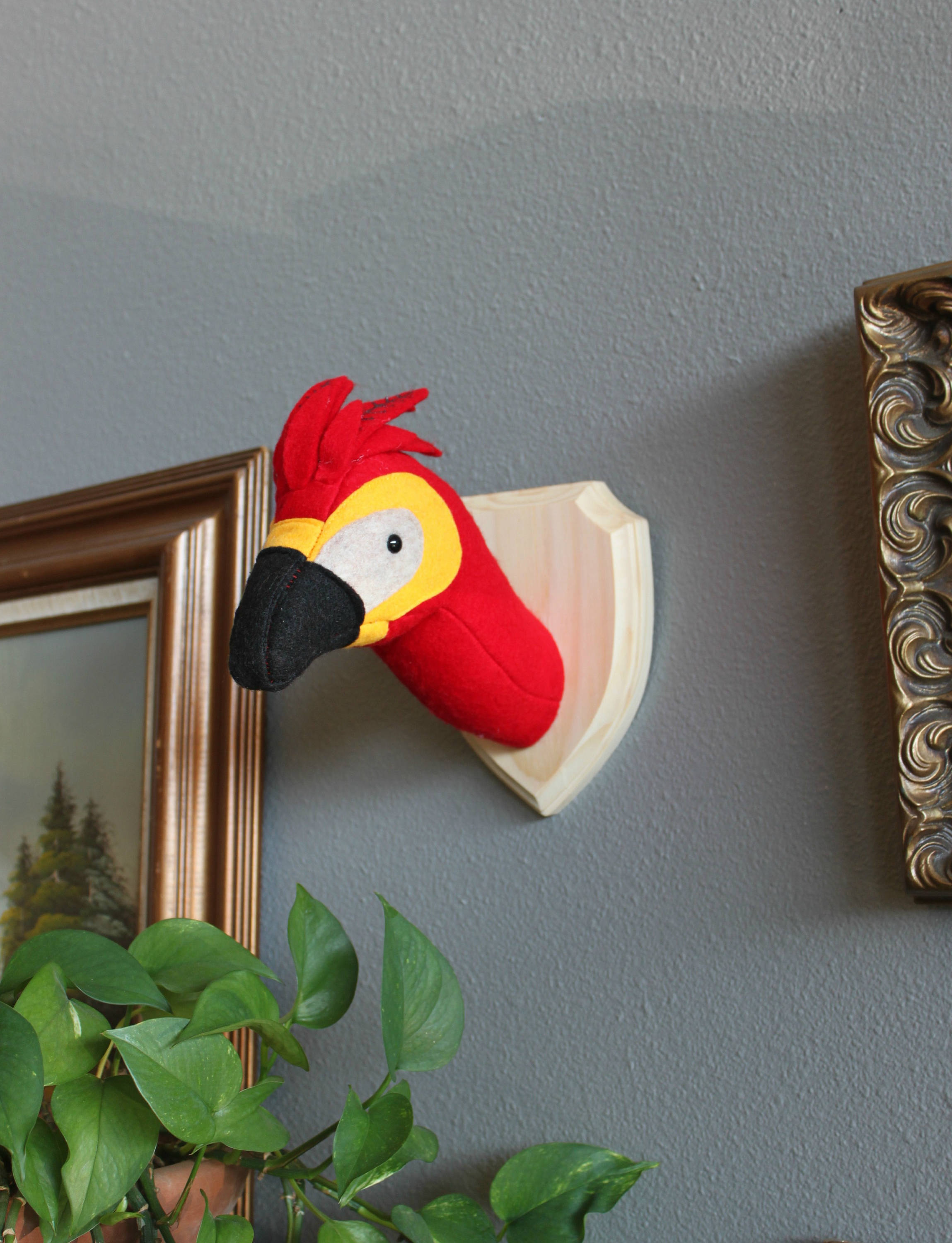 Fawkes The Phoenix Wall Mount Dumbledore S Office Decor Inspired
