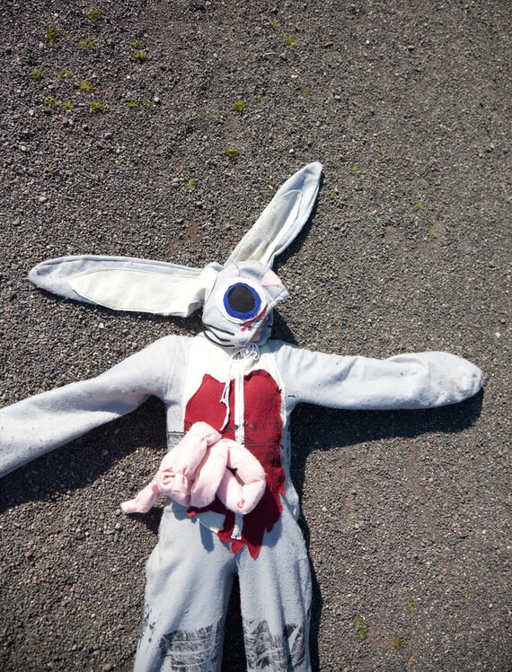 Deluxe Roadkill Pet Costume Grey Child Deluxe Roadkill Pet Costume Grey Child