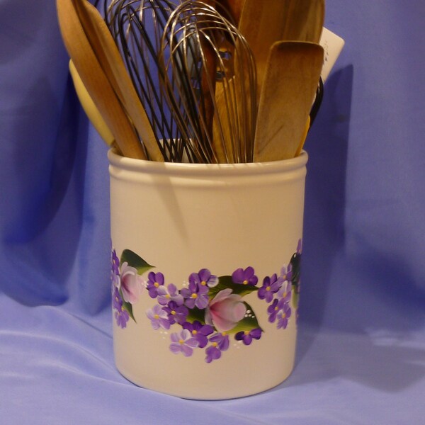 Utensil Crock Etsy