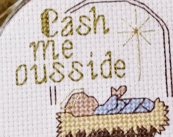 Cash Me Ousside Ornament - Direct patroon