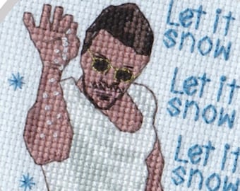 Sneeuw Bae Ornament - Instant patroon