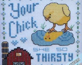 Barnyard Beats 6: Thirsty Chick - INSTANT PATTERN