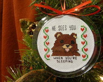 Pedobear-ornament - Instant patroon