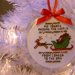 Around the World ornament - Instant Pattern