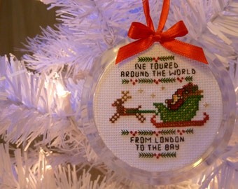 Around the World ornament - Instant Pattern