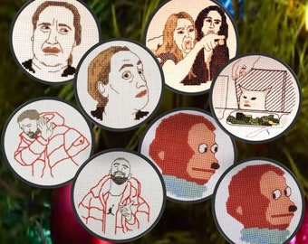 Meme Ornament Pairs - Complete Set