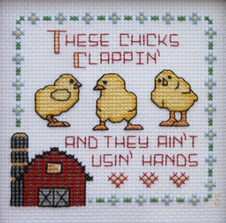 Barnyard Beats 2: Happy Chicks INSTANT PATTERN image 2