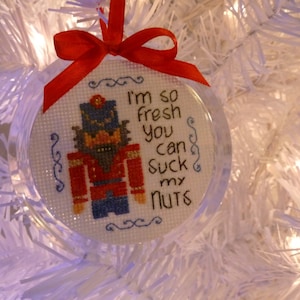 Fresh Nutcracker ornament - Instant Pattern