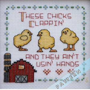 Barnyard Beats 2: Happy Chicks INSTANT PATTERN image 1