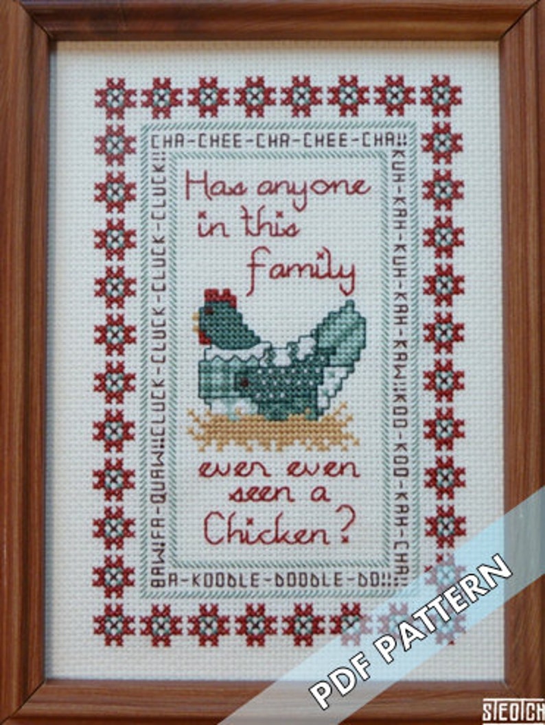 Family Love Sampler Instant Pattern image 1