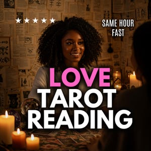 Lecture de tarot d'amour à la même heure, lecture de la flamme jumelle, lecture de l'âme soeur, lecture de taille moyenne avec des cartes de tarot, lecture d'amour psychique