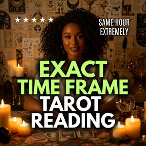 Lettura dei Tarocchi a tempo esatto / Quando accadrà? Previsioni del tempo con i sensitivi / Quanto presto o quanto a lungo, lettura con un medium sensitivo