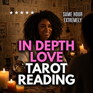 Same Hour In-Depth Love Tarot Reading | Psychic Love Insights, Twin Flame & Soulmate Clarity | Relationship Tarot Guidance, Soulmate Reading