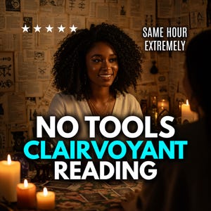 Same Hour No Tools Clairvoyant Love Reading | Honest, Accurate Psychic Insight | Reveal Feelings, Timeframe, Same Day, No Sugarcoating, Fast