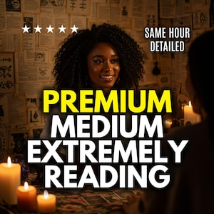 Same Hour Premium Psychic Reading, Genaue Liebe Reading, Ehrliche Medium Reading, Schnelle Psychic Predictions, Blind Reading, Spirituelle Anleitung