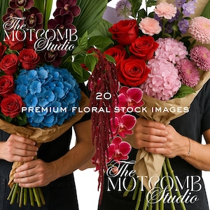 Premium Floral Stock Images - Luxury Flower Arrangement Stock Photos for Florists, Florist Branding, Weddings Styling Social Media
