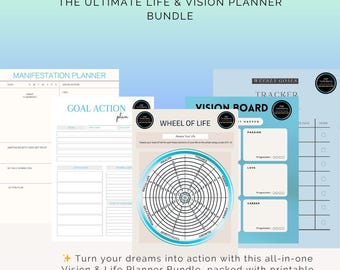 Afdrukbare goaltracker, Wheel of Life