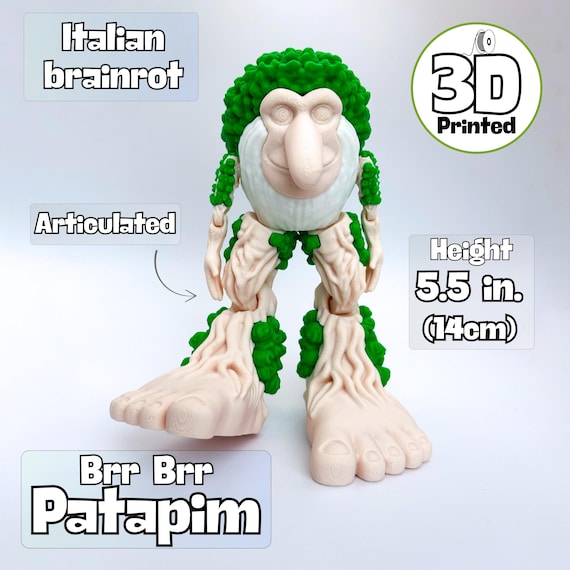 Brr Brr Patapim Figure: Viral Meme Collectible Art Toy