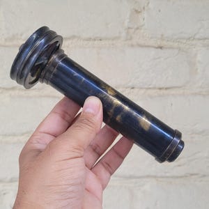 Personalized Vintage Brass Wheel Kaleidoscope – Classic Optical Toy Collectible Gift