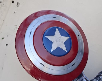 Captain America Falcon Shield – 12" Steel Superhero Cosplay Display