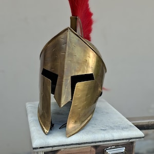 Spartan Warrior Helmet from 300 – King Leonidas Replica, LARP & Collector Gift