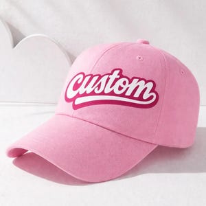 Custom Design Hat DTF Transfer, Personalized Logo Hat Ready To Press
