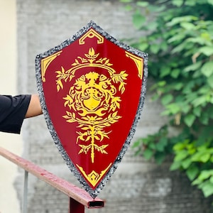 Medieval Templar Shield Knight Buhurt Crusader Halloween Costume Warrior Cosplay Viking 28&#39; Heater Shield Larp Fantasy Warrior Shield Gift
