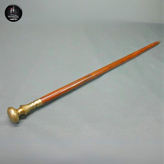 新品 真鍮 杖 ステッキ クラシック ゴールド 新品 真鍮 杖 ステッキ