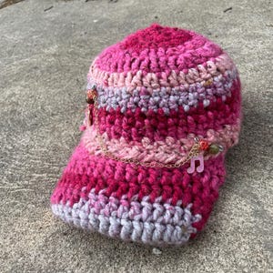 Crochet baseball hat