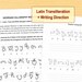 Georgian Calligraphy Cursive Practice Worksheets: Learn to Write ...
