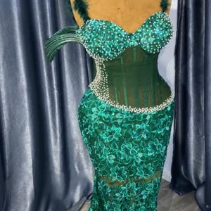 Africa Lace Dress. Mermaid Asoebi dress/Iso Ebo African wedding Party Dress/Prom Dress/Wedding/Nigeria Wedding Dress