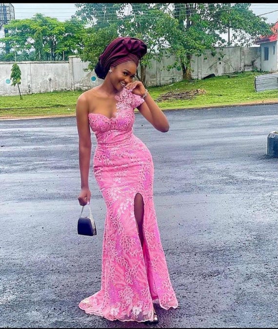 African Lace Wedding Dress: Elegant Cultural Gown