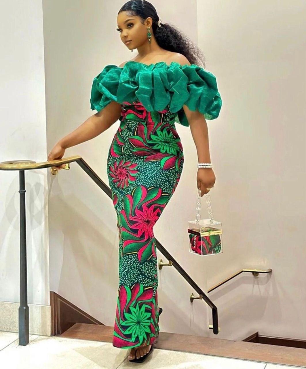 Ankara Gown Latest Aso Ebi Styles For Ladies Ankara Asoebi Style