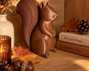 Eichhörnchen Figur als Herbstdeko | 3D-gedruckte Herbstdekoration