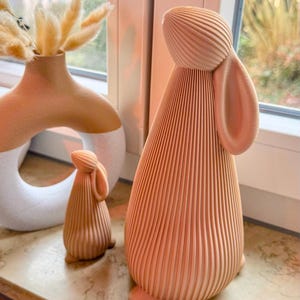 Minimalistischer Osterhase – Moderne Deko für Frühling und Ostern – 3D Druck image 4