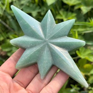 5.5&#39;&#39;+ Natural Aventurine Quartz North Star,Quartz Crystal,Hand Carved,Crystal North Star,North Star Skull,Home Decoration Crystal Gifts 1PC
