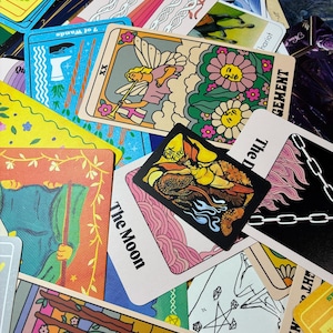 Magpie Tarot Major and Minor Arcana Card Packs | Specifically Curated Options | New and Gently Used | Indie and Mass Market Decks