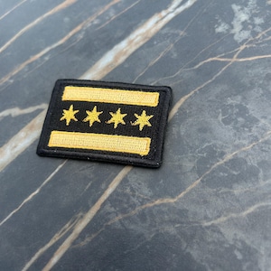 Chicago Flagge Aufnäher