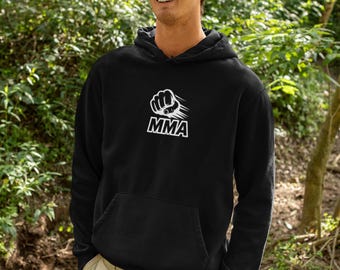 桜庭和志 KS MMA ロゴ ブラック パーカー スウェットシャツ