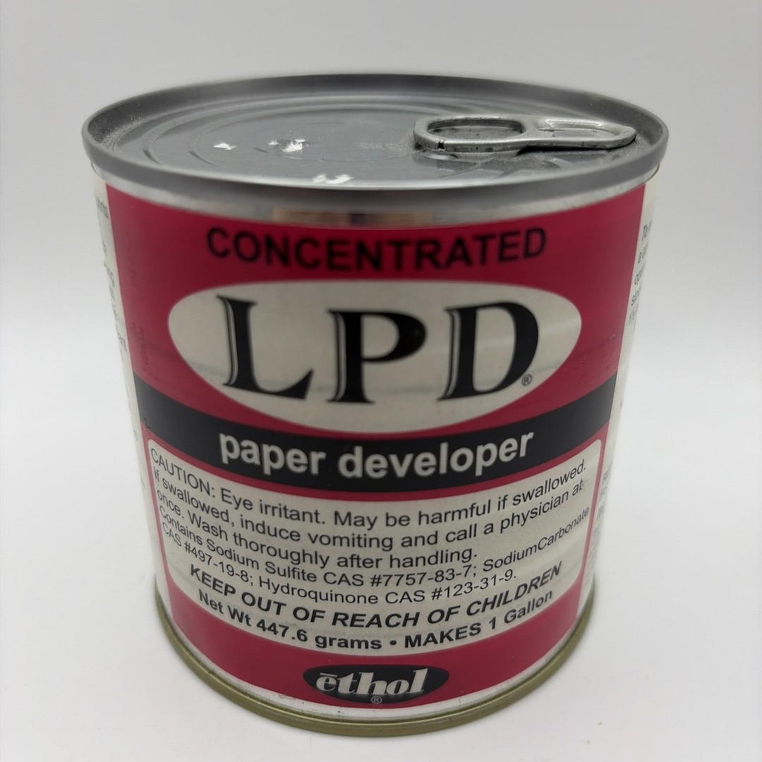 Ethol LPD Concentrated Paper Developer 447.6 Gr Makes 1 Gallon HTF USA ...