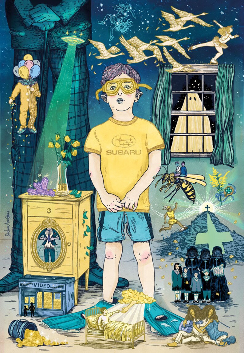 Subaru  Sufjan Stevens' 19 songs featured /// A3 print image 3