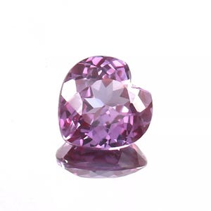 4.15 CT AAA Natural Flawless Brazilian Unique Alexandrite Crystal Loose Gemstone Heart Cut for Jewelry Making, Rings & Pendant 9x9 MM
