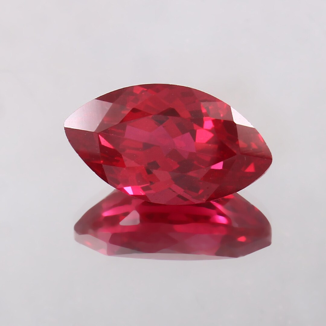 Pigeon Blood Red Ruby Gemstone, Trillion Cut, 11.60 Carat - Etsy